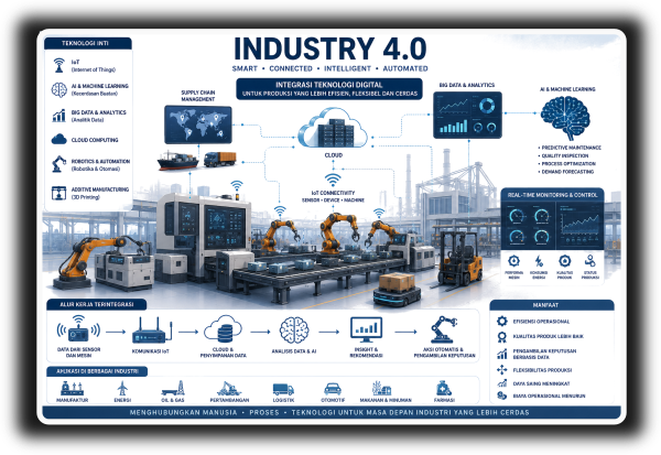 Visual solusi industri 4.0 AmonRekin